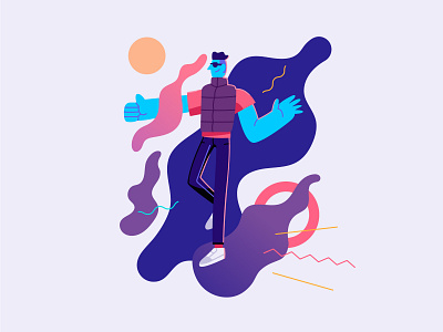 Thumbs Up UI Illustration