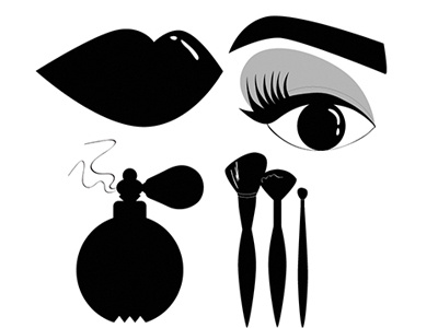 Beauty Vector Icons adobe illustrator beauty illustration branding concept branding design design graphic design iconography illustration vector icons visual style