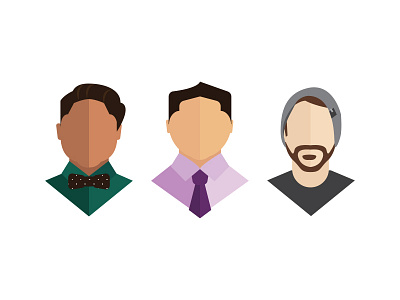 Company Characters character company corporate flat illustration people portrait vector