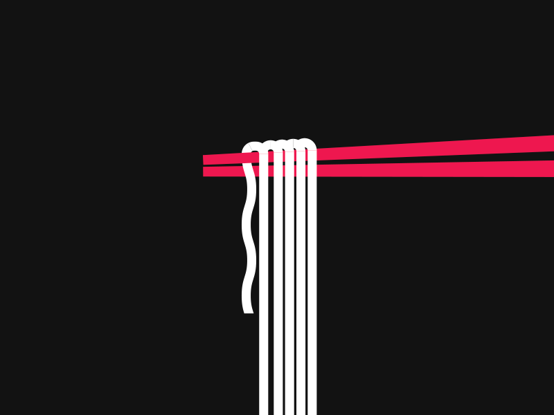 noods pt 2 icon illustration graphic food japan chopsticks noodles ramen