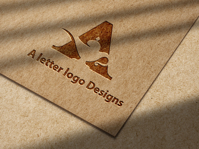 A letter logo designs branding cartoon illustration design icon illustration illustrator logo minimal ui designs vector