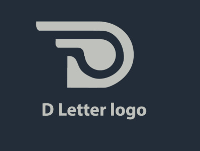 D letter logo