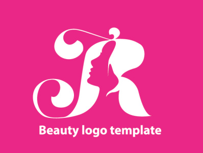 R beauty logo designs banner design branding design icon illustration illustrator logo minimal typography vector
