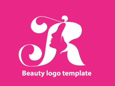 R beauty logo designs