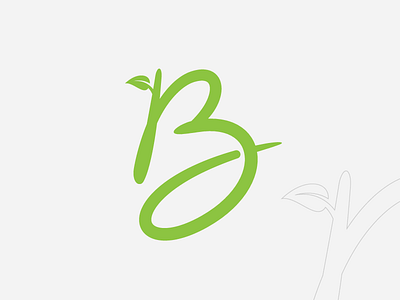 Budding Expressions Family Services branding bud budding identity illustration initials leaf logo logotype minimalist monogram symbol tree