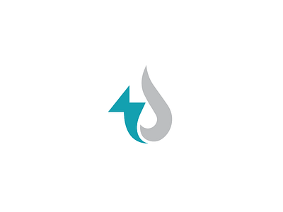 Oil Gas Electric bolt brand branding energy gas icon illustration lighting bolt logo mark monogram oil oil drop symbol tranding