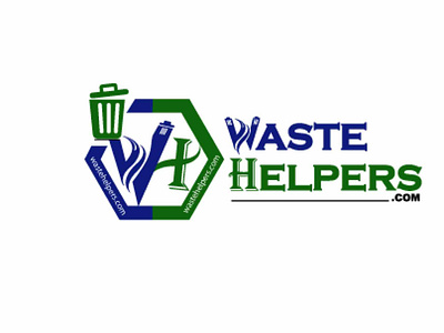 Logo Design Illustration Waste Helpers