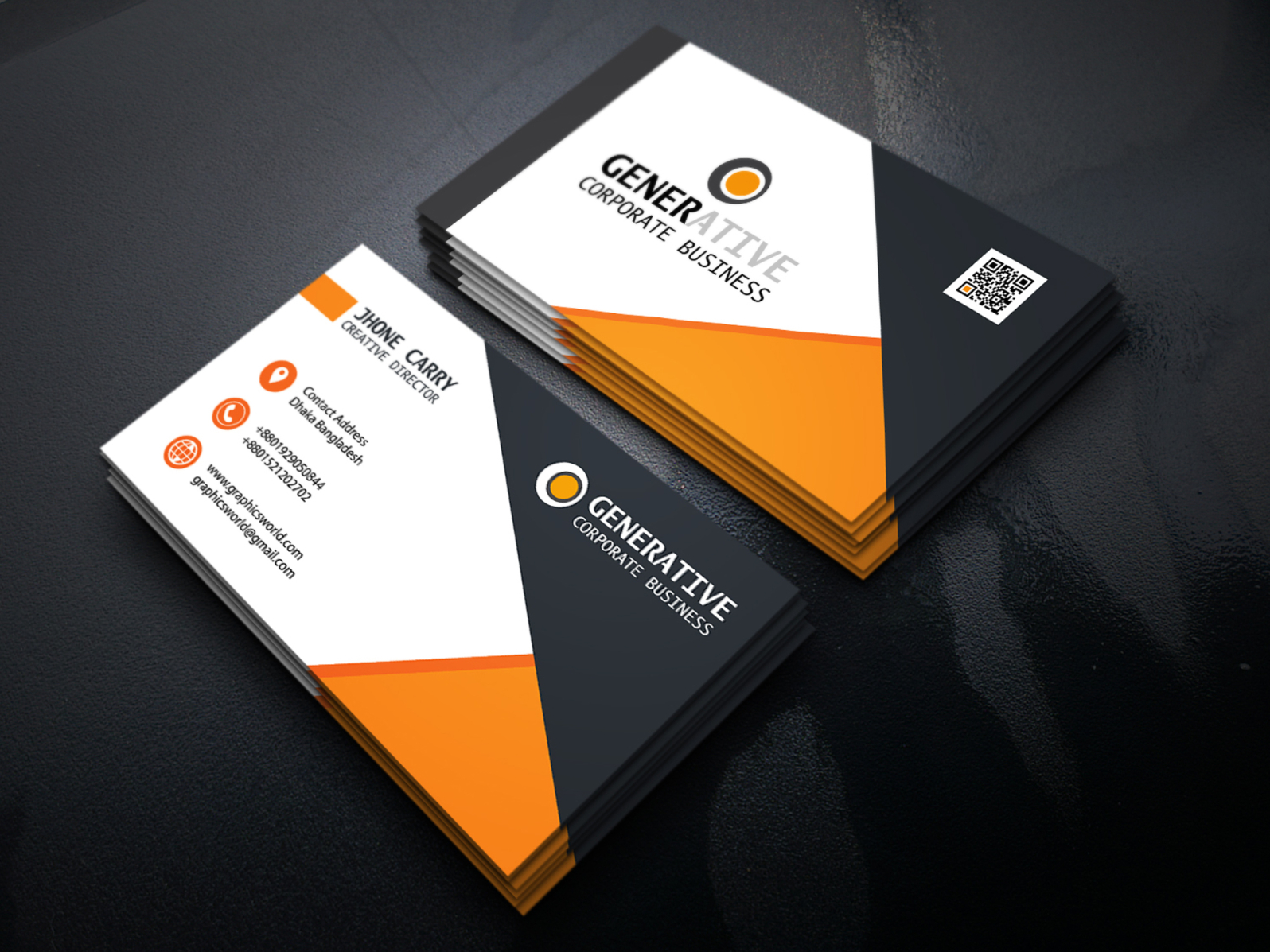 Business Card Design by Md. Yasin Khan on Dribbble