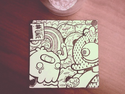 Monster Drink Coaster