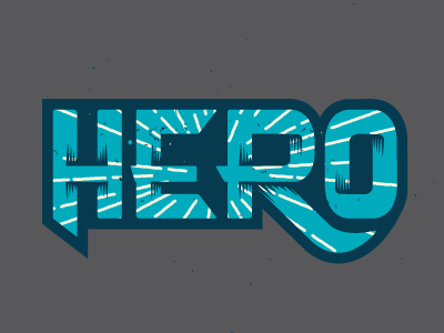 Men VS Cosplay - Hero Shirt grunge handlettering hero illustration illustrator type typgraphy