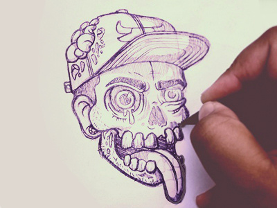 Zombie Trae Ver. 2 - Demo Cover WIP illustration illustrator pencil undead walker wip zed zombie