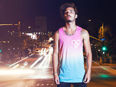 Electric Family Heart Icon Tank
