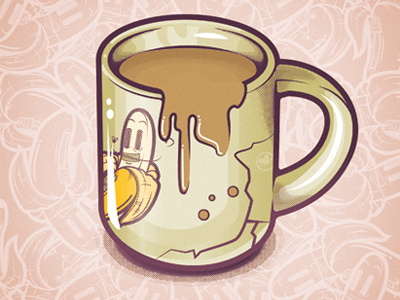 Morning Brew coffee illustration illustrator morning mug vector
