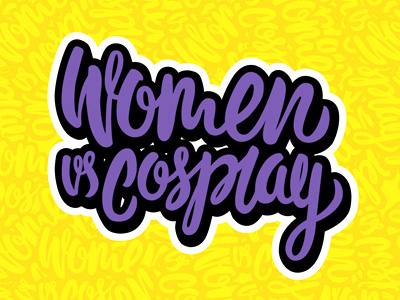 Women VS Cosplay Logo