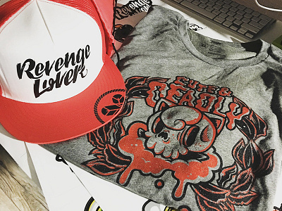 Cute & Deadly Shirt apparel handlettering illustration illustrator jigglypuff tshirt typography vector