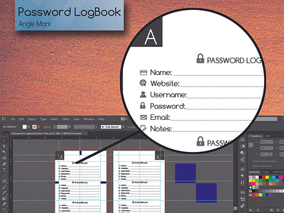 Password Log book amazon fba book cover bullet journal kdp books kdpamazon kindle books notebook design notebook journal password log book