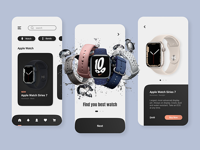 Ispot app concept. aesthetic android app app app design apple application branding design flat ios app mobile mobile app mobile application ui user interface ux watch