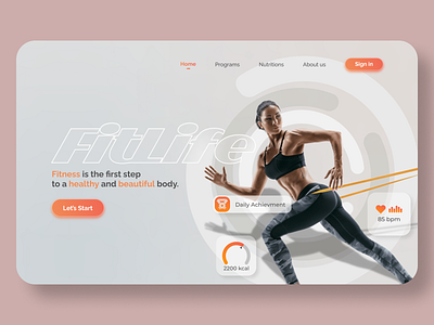 FitLife page.