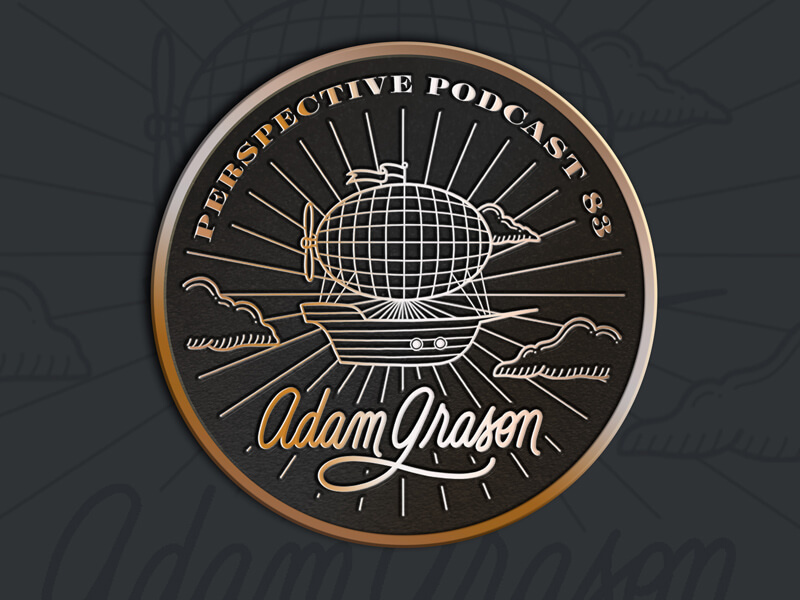 Adam Grason Enamel Pin Mockup podcast procreate art design illustration lettering hand lettering