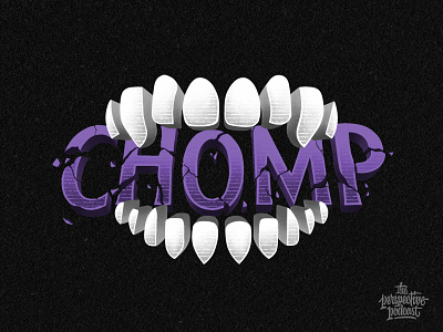 Chomp Illustration & Lettering for the Perspective Podcast