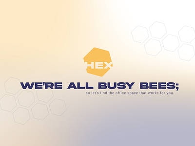 Hex Landing Page branding copywriting design logo ux