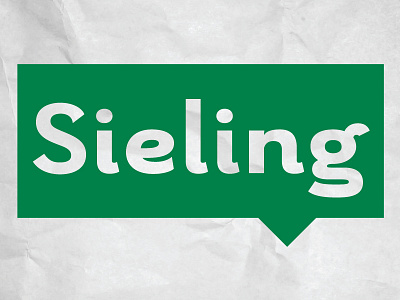 Sieling Final Mark branding bubble green grenale 2 logo mark political politics sieling speech talk bubble