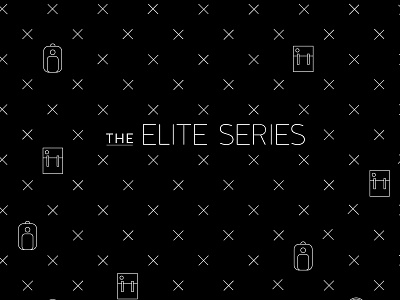 Elite Pattern black elite halis icons pattern type white