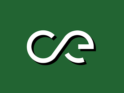 CE Logo c e green infinity monogram monoweight