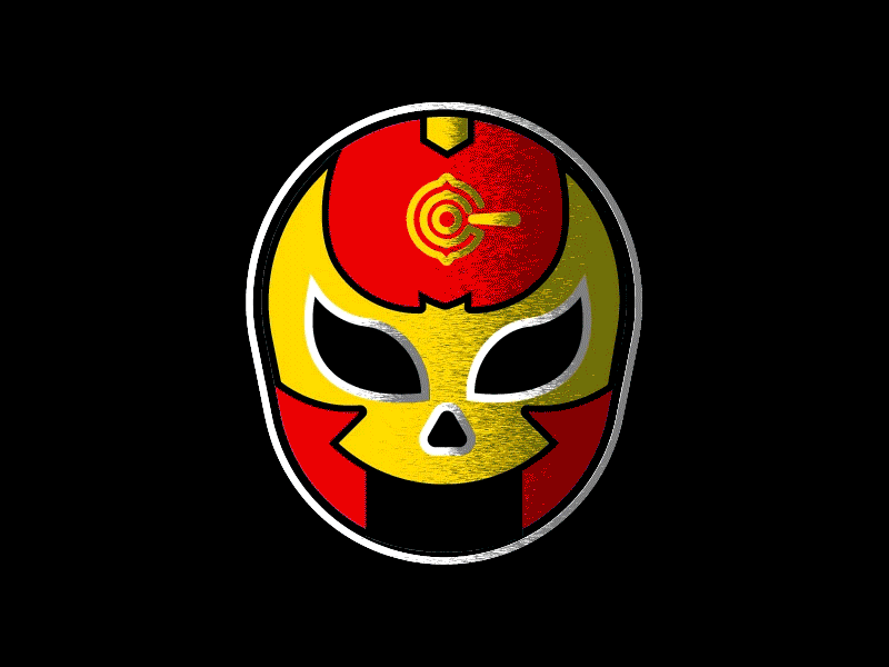 Luchadore Animate after effects cast iron change cookoff design spin