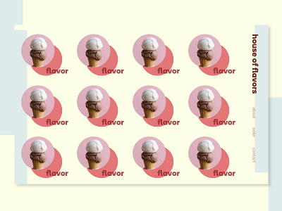 Webtober 02 Ice Cream design experiment flavors ice cream interactive web