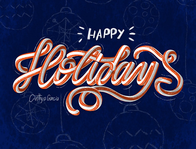 HAPPY HOLIDAYS adobe ai color colorful colors desing graphic design illustration lettering
