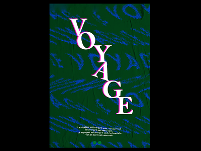 VOYAGE #2 design illustraion poster travel voyage