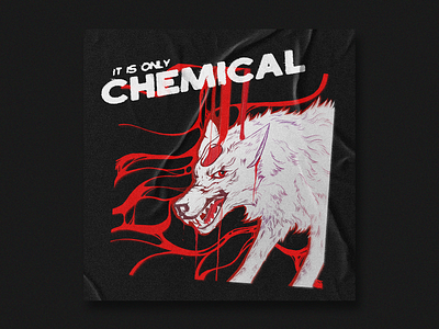 It is only Chemical artwork chemical design digital digital art digital illustration digital painting distressed drawing illustration photoshop procreate the devil wears prada wolf