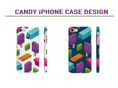 Isometric Candy iPhone case Design 🍭