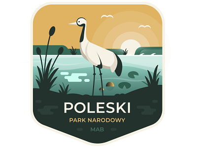 Polish National Parks animals flat flat illustration illustration sticker design vector