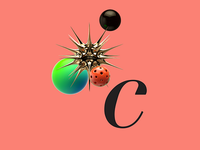Citrus Cosmic Identity 3d art director art print branding erohnovich identity illustration logo typography whomakesit