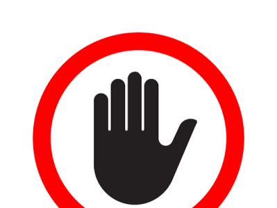 Stop design icon illustration minimal vector web