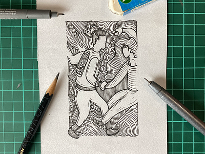 Inktober day 9 (Swing) copic draw drawing illustration illustrator ink inktober. inktober2019 lawyartist multiliner pencil sketch staedtler traditional
