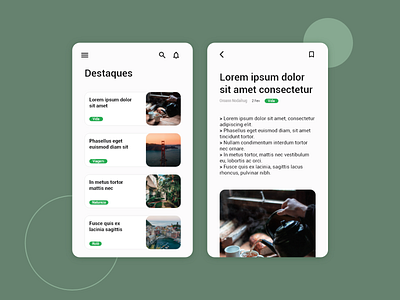 GreenText App adobexd android app categories category clean design greentext gt reading reading app ui ux