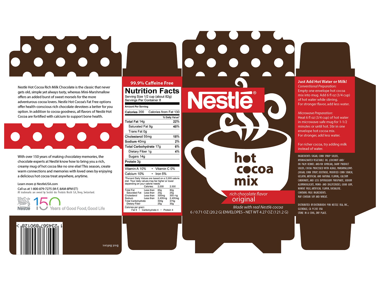 Nestle Hot Cocoa Packaging Redesign (Non-Seasonal)