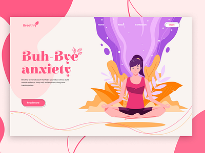 Meditation Landing Page