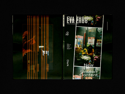 EVA ZHOU 09 cover layout magazine cover zine