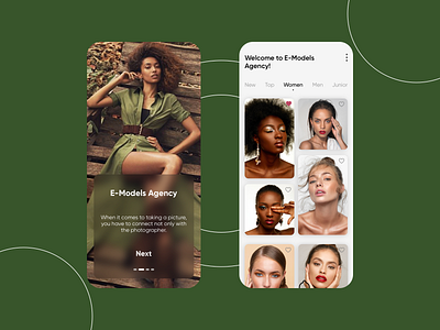 Mobile App for Models Agency