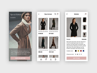 Fashion Store Mobile App