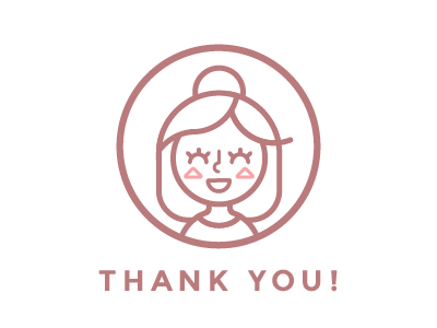 Thank you! first first shot iconography illustration logo portrait self portrait thank you thanks