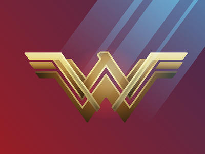 Wonder Woman Faded Pixels Artwork