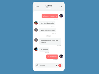 Messaging 013 dailyui