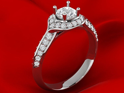 Unique MAMJAN Engagement Ring 3D Model jewel jewelery jewellery jewelry jewelry design jewelry designer jewels matrix rhino3d rhinoceros