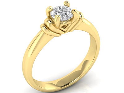 Heart Holding Gem Ring 3D Model jewel jewelery jewellery jewelry jewelry design jewelry designer jewels matrix rhino3d rhinoceros