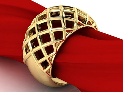 Half Sphere Ring 3D Model jewel jewelery jewellery jewelry jewelry design jewelry designer jewels matrix rhino3d rhinoceros